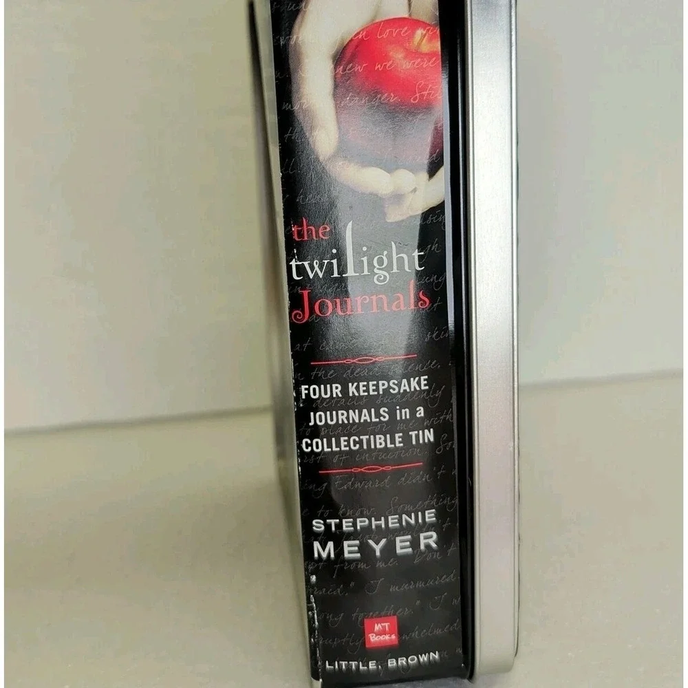 Twilight Saga Journals by Stephenie Meyer (2009, Hardcover) Tin NEW Moon Eclipse